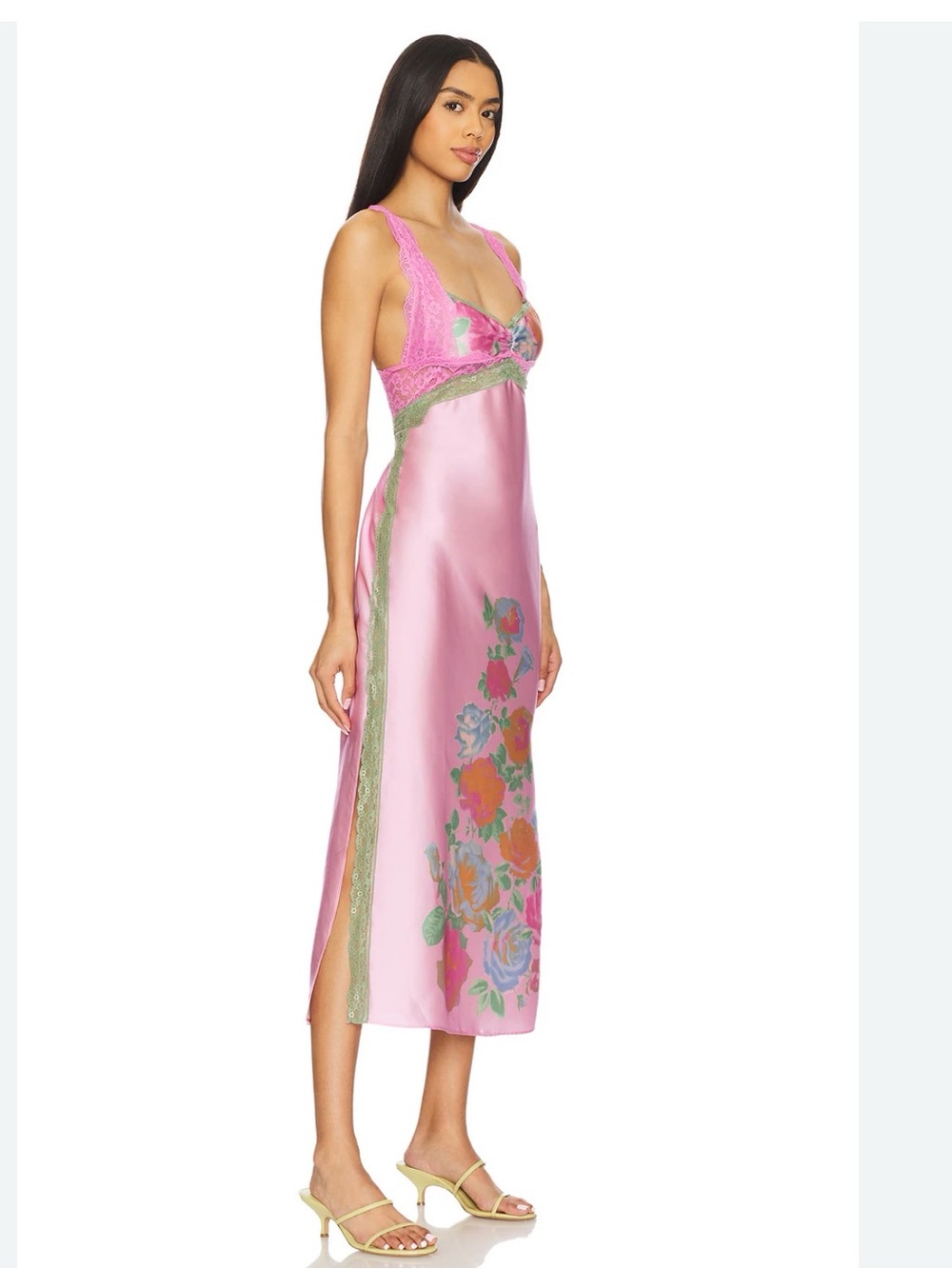 New $128 Free People Intimately Just Dreamy Maxi Slip - Picture 2 of 6